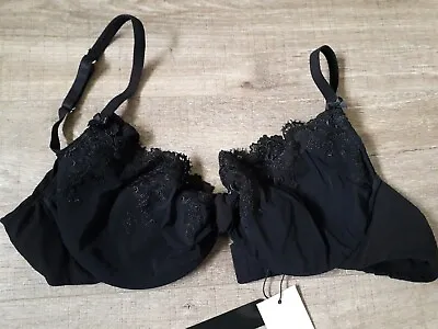 Ritratti Milano- Black Balconette Bra. EU 85 B UK 38 B. BNWT. RRP 110 £ • $60.98