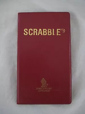 $35 • Buy Singapore Airlines Vintage Portable Scrabble