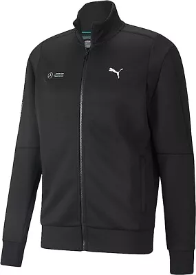 Puma Men's Mercedes-AMG Petronas T7 Track Jacket Puma Black XXL NWT • $63.71