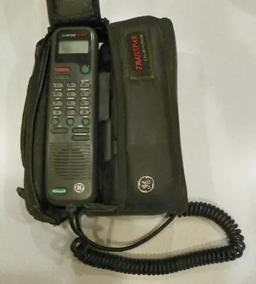 $7 • Buy Collectible Vintage Phone GE Transpak Cellular Car Phone  Carfone 5000 