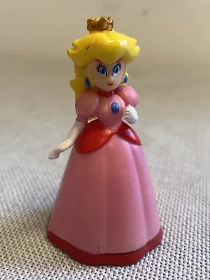 Nintendo Super Mario Bros Princess Peach Mini Figure 2.5  Cake Topper • $6.99