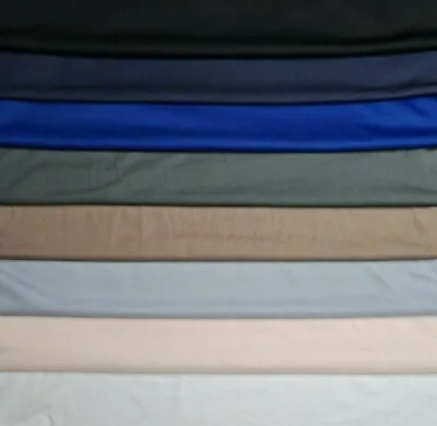 £0.99 • Buy Stretch Jersey Lining Fabric Lightweight 59  Wide Sold By Metre