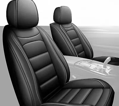 Universal PU Leather Seat Covers Full Set 5-Seat Front & Rear Cushion Protector • $119.99