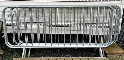 £30 • Buy New Quality Crowd Control Barrier 2.3mtr X 1mtr Fixed Feet Events, Security Fy6