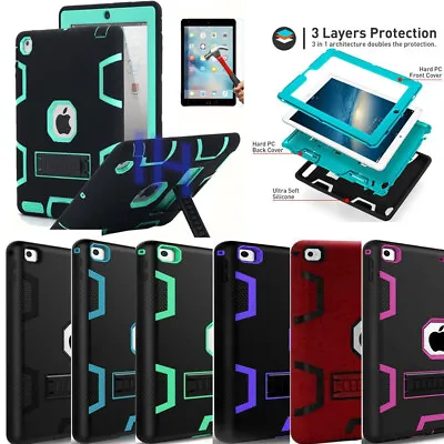 For Apple IPad 9th 7th 8th 10.2  Case Rugged Shockproof Heavy Duty Stand Cover • $14.23