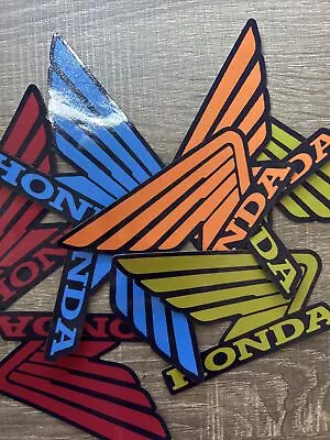 Honda Wings Set X 2 Left & Right STICKER/DECALGLOSS FINISHED WITH UV PROTECTION • £7.50