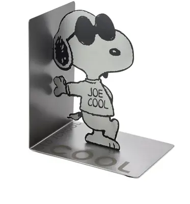 Hallmark Peanuts Joe Cool Snoopy Metal Bookend New • $29.36