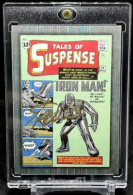 2013 UD Marvel Tales Of Suspense 39 STAN LEE Auto Iron Man 1st Appearance Cover • $99