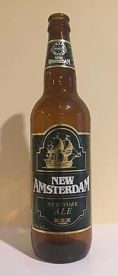 Vintage New Amsterdam New York Ale Beer Bottle 1 Pint 6 Fl. Oz (Empty) • $2.99