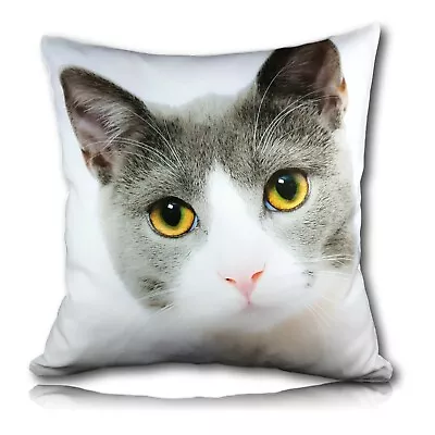 £8.99 • Buy Personalised Photo Cushion Cover Love Mother's Day Gift Filling BOTH SIDES PRINT