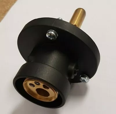 £63 • Buy MIG WELDER TORCH EURO SOCKET CONNECTOR To Suit Esab, Lincoln, Snap-on Machines 