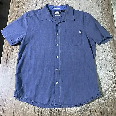 Volcom Men’s SS Button Up Casual Shirt Size S #29612 • $9.99