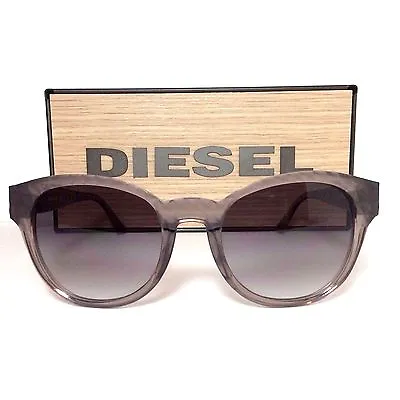 Diesel Women Sunglasses DL0045 20B - 54/135 Clear Gray Frame And Gradient Lenses • $165