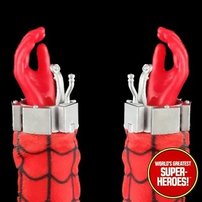 Mego Spider-Man Webshooters Live TV Style (SILVER) For WGSH 8” Action Figure • $8.99