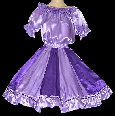 Purple & Lavender Square Dance Outfit Sz M W30 -37  • $49.95