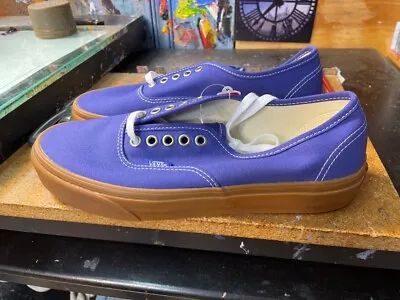 Vans Authentic Gum Spectrum Blue Size US 8 Men (9.5 Women) New VN0A348A3ZE • $49.99