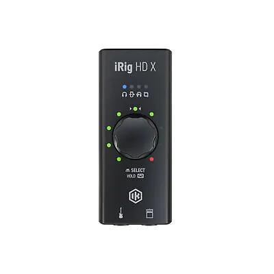 IK Multimedia IRig HD X Guitar Audio Interface For IOS Windows Mac Android • $129.99