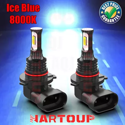 H10 9145 9140 LED Fog Driving Light Bulbs Kit Ice Blue Super Bright Lamp 8000K • $15.99