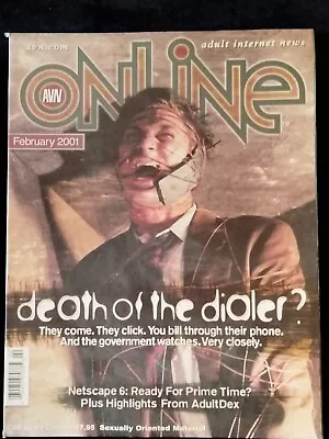 AVN Online February 2001 Death Of The Dialer • $17.95