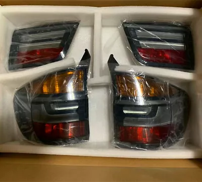 $466.65 • Buy For BMW X5 X5M E70 2007-2013 Smoked Black LED Left & Right Tail Light Assemblies
