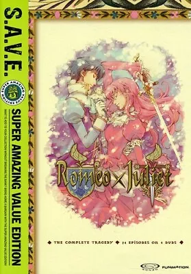 Romeo X Juliet: The Complete Tragedy S.A.V.E. DVD NTSC Box Set Animated Mult • $18.03