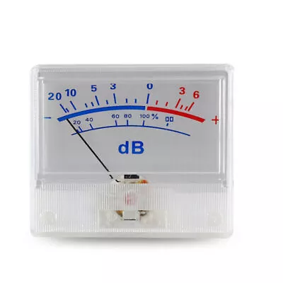 White Panel High-Precision Audio Power Amplifier VU Meter DB Level Header • $8.27