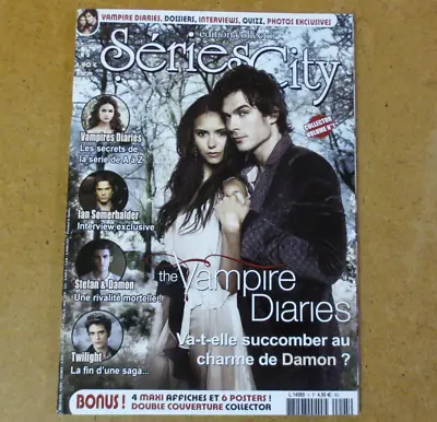 Series Magazine Vampire Diaries NINA DOBREV Paul Wesley IAN SOMERHALDER - #5 • $540