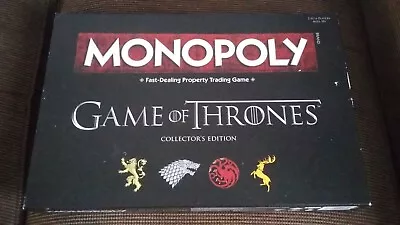 Game Of Thrones Monopoly Board Game Complete!! • £10