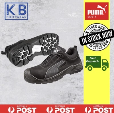 $157.90 • Buy Puma Cascades Black 640427 Lace Up Composite Toe Cap Safety Shoe/Jogger