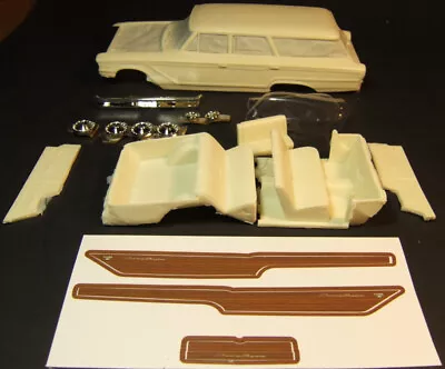 1963 Ford Country Squire Station Wagon 4 Dr. Resin 1/25th Galaxie  1/25th • $110