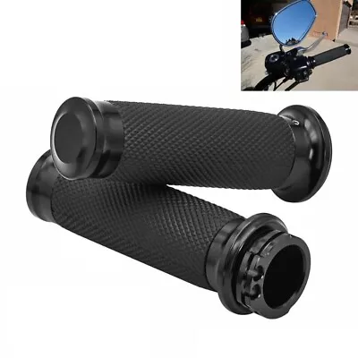 $25.99 • Buy Motorcycle 1  Handle Bar Hand Grips Fit For Yamaha V Star 650 950 1100 1300 XVS 
