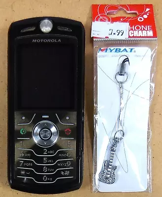 Motorola SLVR / Sliver L7 - Black ( AT&T / Cingular ) Rare Cell Phone - Bundled • $44.19