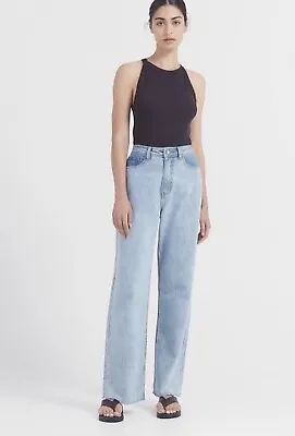 Viktoria And Woods Fleetwood Blue Denim Jeans Size 0 XS • $155