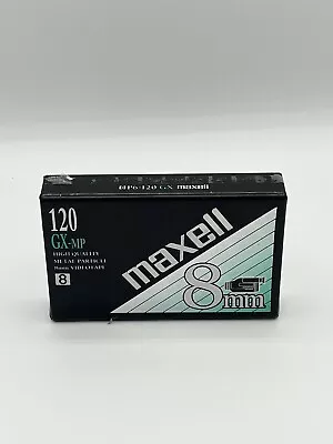 MAXELL 8 Mm GX-MP Camcorder Video Tape 8mm 120 High Quality New Sealed • $4.89