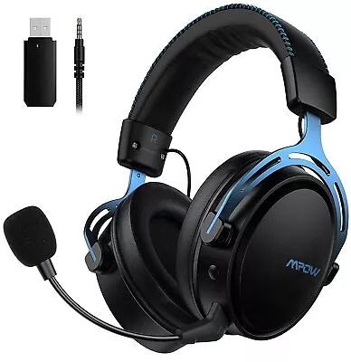 $72.99 • Buy 3D Wireless Gaming Headset Stereo LED Headphones With Mic For PC Desktop Laptop