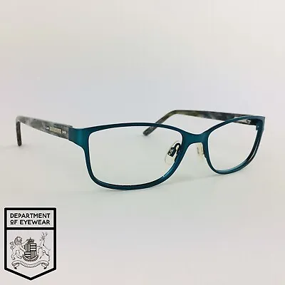 KAREN MILLEN Eyeglasses TEAL BLUE CATS EYE Glasses Frame MOD: KM46 30373747 • £22.75