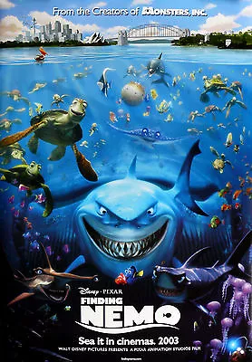 £8.99 • Buy  FINDING NEMO  ...Modern Classic Childrens Animated Movie Poster A1A2A3A4Sizes