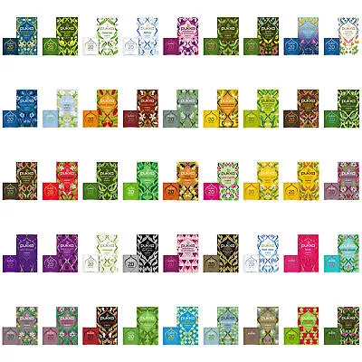 Pukka Herbal Organic Tea Sachets - Choose From 45+ Varieties • £5.99