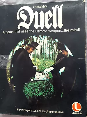 Vintage DUELL Dice Strategy Board Game Lakeside 1976 • $14.95