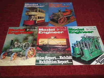 Job Lot Of 4 MODEL ENGINEER MAGAZINES 1980's Excellent Condition • $11.18