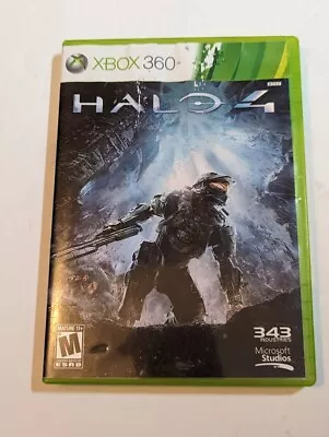 Halo 4 XBOX 360 (2012) Shooter Tested Working Classic Video Game • $5.98