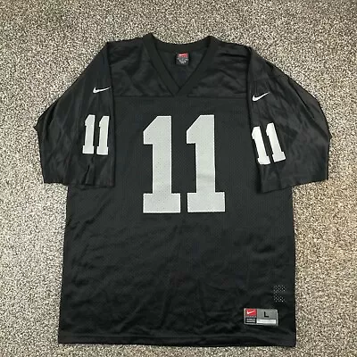 Vintage 2000 Nike Oakland Raiders Jersey Sebastian Janikowski Schlack Mens Large • $79.99