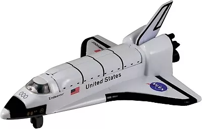 £9.95 • Buy 20cm Space Shuttle Rocket Nasa Diecast Model Toy Children Die Cast Fun Friction