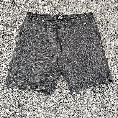 H&M Shorts Men's Medium Gray Mid Length Relaxed Fit Drawstring Casual  • $8