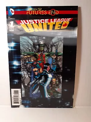 Justice League Futures End #1 3D  Cover  (2014) DC Comics • $3.66