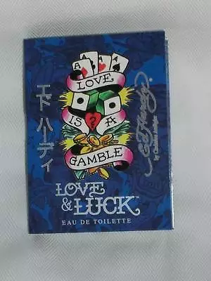 Christian Audigier Ed Hardy LOVE & LUCK Eau De Toilette EDT Spray Men .05 Oz New • $9.99