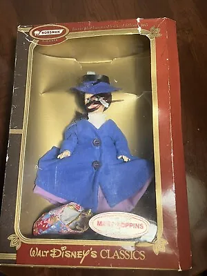 Vintage Walt Disney Mary Poppins Horsman 8 Inch Doll In Box Made In USA In Box • $75.87