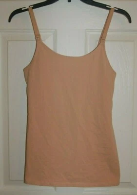 $8.99 • Buy New Auden Nursing Cami Camisole Nude Beige Tan Soft Tank Top Sz S, M, L, XL
