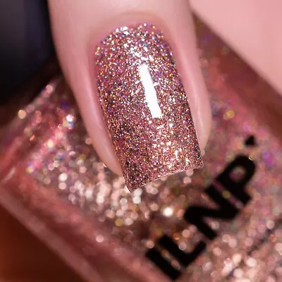 ILNP Juliette - Rose Gold Holographic Ultra Metallic Nail Polish • $10