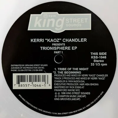 £11.39 • Buy Kerri  Kaoz  Chandler* – Trionisphere EP (Part 1) - [New] 12  Vinyl